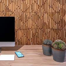 3d timber panels natural wood