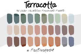 Procreate Color Palette Terracotta