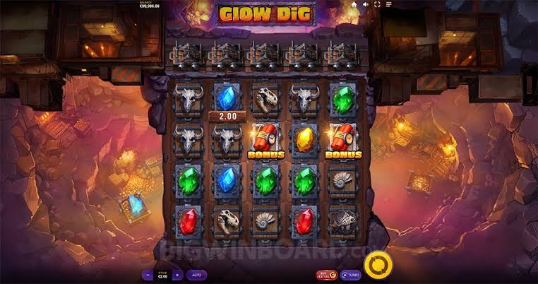 Glow Dig (Max Win Gaming) Slot Review & Demo