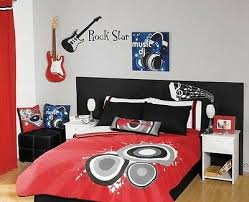 rock star guitar wall decal vinyl