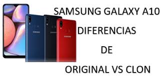 Todas las pantallas cuentan con un año de garantía. En Evidencia Asi Es Un Samsung Galaxy A10 Original Y Un Clon Movil Galaxy
