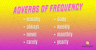 Adverbs of indefinite frequency occur in the middle of the sentence. Examples Of Adverbs Of Frequency And How To Use It Main English