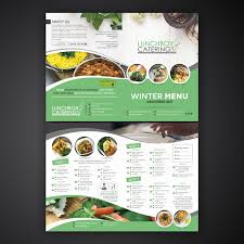Modern Professionell Catering Flyer Design Für Lunchbox Catering