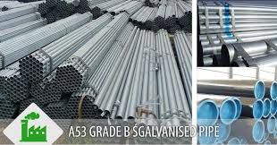 Astm A53 Grade B Galvanized A53 Gr B Seamless Erw Pipe