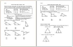 What you do from there depends on which side that you are given. 30 60 90 Triangles Worksheet Teachers Pay Teachers