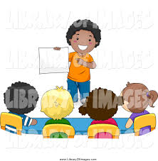 Kid Presentation Clipart Great Free Clipart Silhouette Coloring