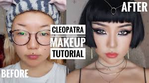 turning cleopatra makeup tutorial