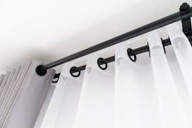 hang curtains without drilling holes