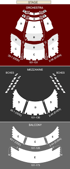 Walt Disney Theater Orlando Fl Seating Chart Stage