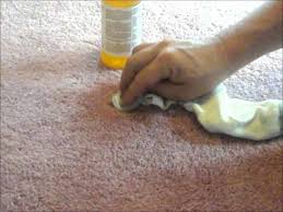 how to remove tar stains from carpet