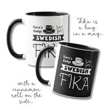 fika time swedish fika gifts mugs t