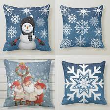 Winter Trend Pillow Coverscute Snowman