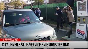 vehicle emission inspection station