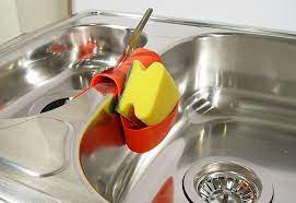 how to clean stainless steel sinks