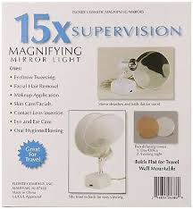 Floxite 15x Magnifying Mirror Frosted