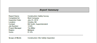 Past inspection records show what has been summary of inspection information requirements. Https Www Safety Reports Com Wp Content Uploads 2020 01 Inspection App Narrative View Inspection Report Interpretation Guide Pdf
