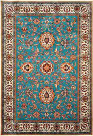 shah abbasi blue persian carpets