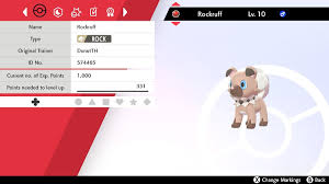 In pokémon sun and pokémon moon, midnight form lycanroc learned this move when it evolved from rockruff. Ditto Shop Rockruff Event à¸­à¸š Own Tempo Lycanroc Dusk Facebook
