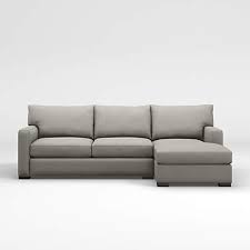 axis 2 piece sectional sofa with right