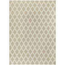 Add an outdoor rug to your patio space or balcony for extra comfort and added style. Hampton Bay Basket Weave Biscuit Beige 8 Ft X 10 Ft Trellis Indoor Outdoor Area Rug 3004077 The Home Depot