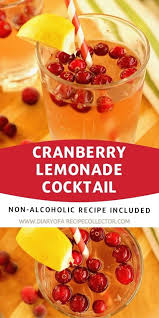 cranberry lemonade diary of a recipe
