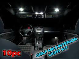 vw golf mk5 interior led car light