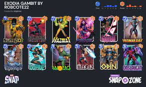 Exodia Gambit Combo Deck Guide - Marvel Snap Zone