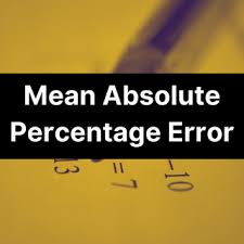 learn mean absolute percene error