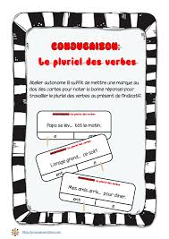 Conjugare online pentru verbul travailler în limba franceză la toate timpurile verbale. Conjugaison Le Pluriel Des Verbes Ateliers D Inspiration Montessori Ou Pas
