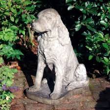 Mastiff Bull Terrier Stone Garden Statue