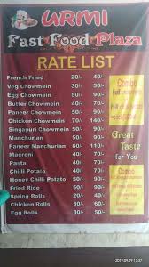 Read user reviews of leading restaurant delivery systems. Urmi Fast Food Plaza Janakpuri Delhi Chinese Fast Food Cuisine Restaurant Justdial