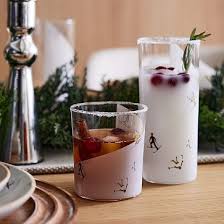 St Jude Holiday Skiers Glassware Sets