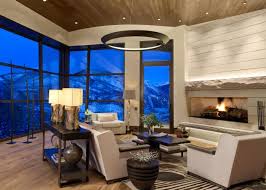 modern ski lodge look dream home