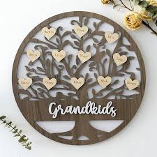 Personalized Family Tree Sign With 1 30