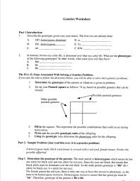 Check spelling or type a new query. Genetics Worksheet Part 1 Introduction 1 Describe Chegg Com