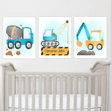 Wall Art Baby Boy Nursery Canvas Prints