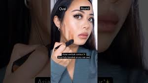 oval face shapes makeup hack