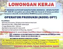 Tahun lalu, gaji pns mengalami kenaikan. Lowongan Pt Semarang Autocomp Manufacturing Indonesia Sami Jepara Blog Loker Terbaru