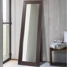 long wood mirror