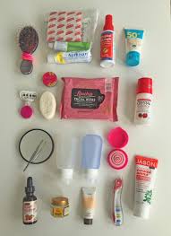 the complete travel toiletries list