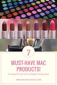 7 must have s from mac cosmetics
