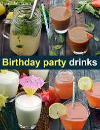 what drinks to make for a birthday party