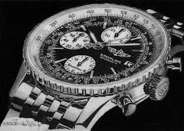 Breitling Navitimer Drawing By Fabrizio