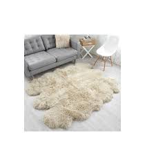 large stone sheepskin rug to 5