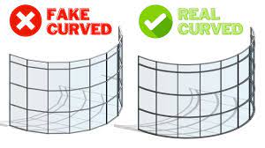 real curved curtain wall in revit you