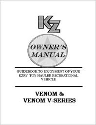 owner s manuals kz rv