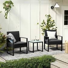 garden furniture set 3 piece outdoor