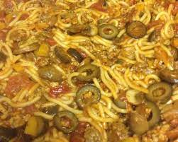 savory spaghetti recipe food com