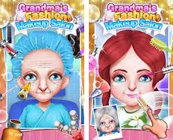 grandma s fashion makeup salon apk