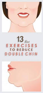 how to reduce double chin fast at home
